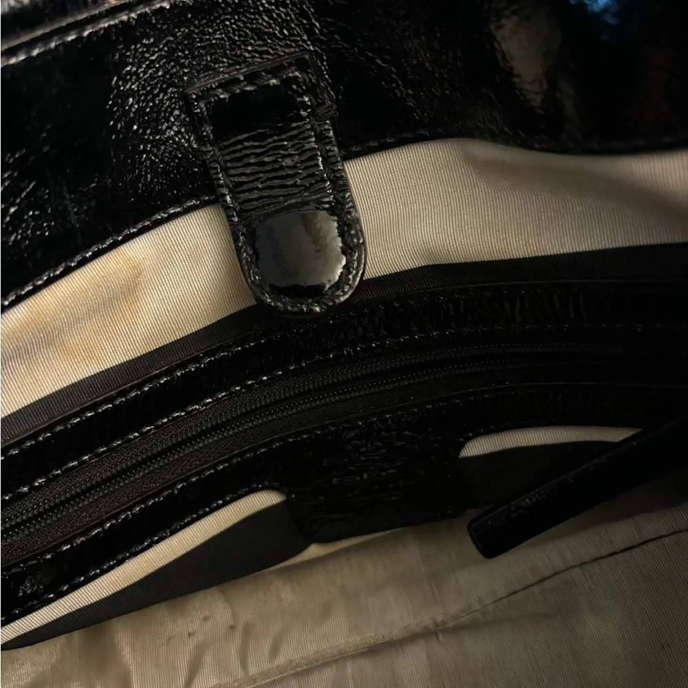 Kate Spade Large Black Leather Satchel/Tote